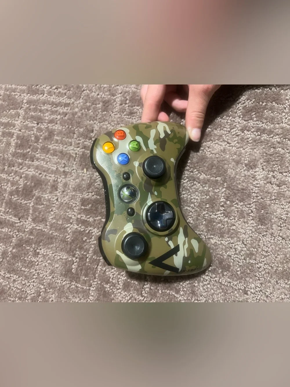 Xbox 360 Wireless Controller Camo Camouflage OEM Genuine Microsoft Gamepad